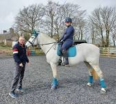 Simon Laurens flatwork clinic March 2024