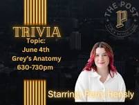 Tuesday Trivia (Grey’s Anatomy)