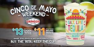 Celebrate Cinco at Gringo’s!