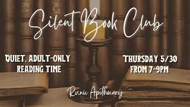 Silent Book Club - FREE Adult Quiet Time!