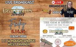 LIVE BROADCAST AT BRANHAMS JEWELRY