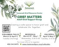 Walking Our Way Through Grief  (Missoula) — Tamarack Grief Resource Center