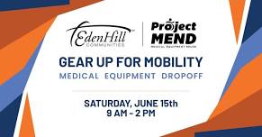 Gear Up for Mobility: Medical Equipment Dropoff