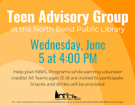 Teen Advisory Group at the North Bend Public Library