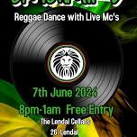 Reggae Dance-Free Event till 1am.