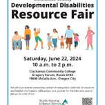 Clackamas County Developmental Disabilities Resource Fair