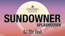 SUNDOWNER SPLASHDOWN BY THE POOL X DJ SHE DEVIL