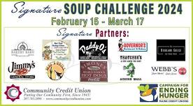 CCU's 4th Annual Signature Soup Challenge (February 15-March 17)