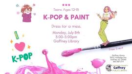 K-Pop & Paint (Ages 12-18)