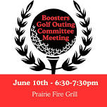 Boosters Golf Outing Meeting