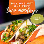 Live Music Mondays and BOGO free Tacos at Lucky's