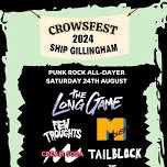 CROWSFEST (Punk rock) - THE LONG GAME, FEW THOUGHTS, MOUSER, CREAM SODA, TAILBLOCK + MORE!