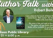 Author Talk with Robert Bailey