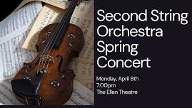 Second String Orchestra Spring Concert