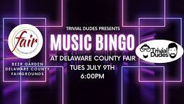 Music Bingo at the Delaware County Fair