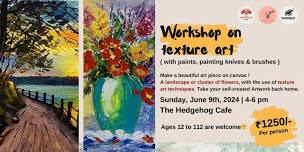 Painting Workshop on texture art