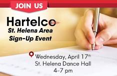 St. Helena Sign-Up Event