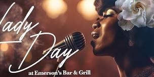 Lady Day at Emerson's Bar and Grill - Greer Cabaret Theater  — WZUM Jazz Pittsburgh