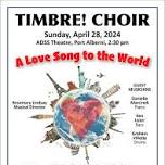 Timbre! Choir: A Love Song to the World