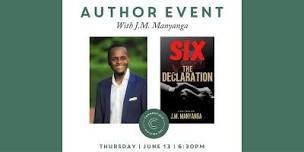 Author Event with J.M. Manyanga,