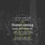 Homecoming, Family and Friends Day