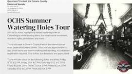 OCHS Watering Holes Walking Tour