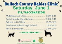 Bulloch 4-H Rabies Clinic