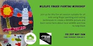 Wildlife Finger Painting Session