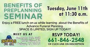 FREE Lunch & Brief Seminar