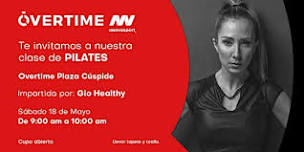 Clase de Pilates en Overtime Cúspide