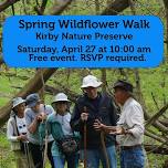 Spring Wildflower Walk – Kirby Nature Preserve