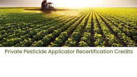 Private Pesticide Recertification - Julesburg