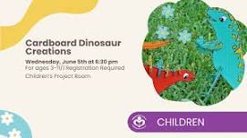 Cardboard Dinosaur Creations