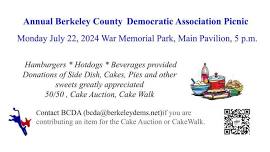 Berkeley County Democratic Association Annual Picnic