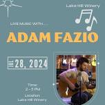 Sunday Entertainment With Adam Fazio