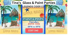 6/11/24 6PM Legends Cider Company Summer Paradise