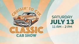 Cruisin' to CTK Classic Car Show