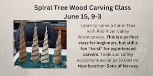 Spiral Tree Woodcarving Class.