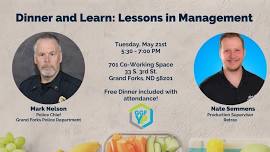 May Dinner & Learn: Lessons in Leadership