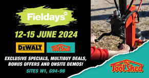 FIELDAYS® @ Mystery Creek (The ToolShed and DEWALT)