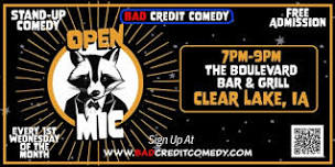 Stand Up Comedy Open Mic Night at the Boulevard