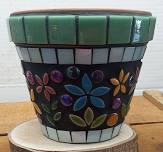 Mosaic Flower Pot