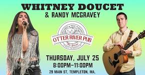 WHITNEY DOUCET + RANDY MCGRAVEY // OTTER RIVER PUB 