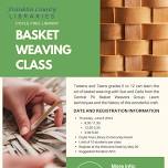 Basket Weaving Class