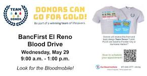 BancFirst El Reno Blood Drive