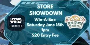 Gear Bentonville - Rescheduled Star Wars Unlimited  Store Showdown Win-A-Box