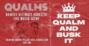 Q U A L M S - Acoustic Open Mic Night