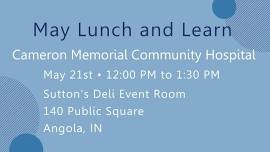 May Lunch and Learn