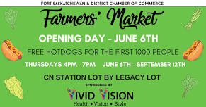 Fort Saskatchewan Farmers Market - Opening Day