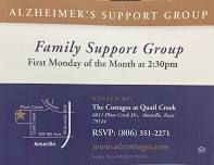 Monthly Alzheimer’s and Dementia Caregivers Support Group